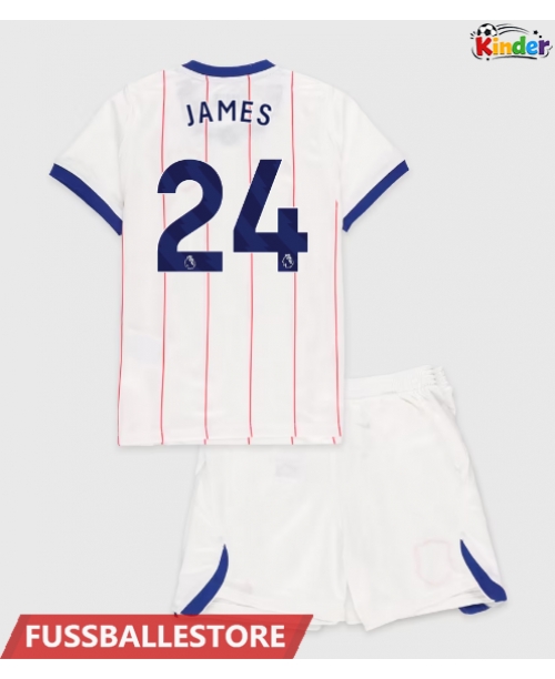 Günstige Chelsea Reece James #24 3rd trikot Kinder 2026-27 Kurzarm (+ Kurze Hosen)